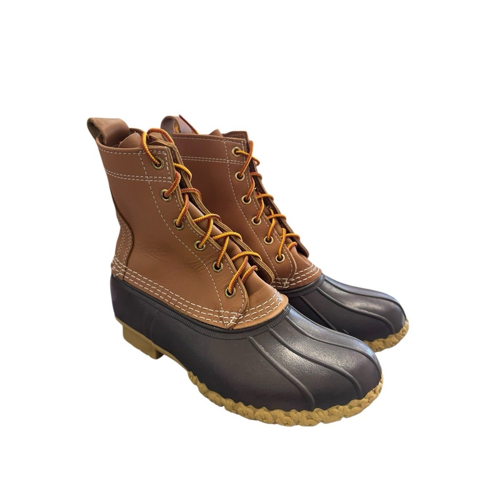 LL Bean Bean Boots Leather BGRADE UnLined Women's (BM) 6 - Picture 3 of 6
